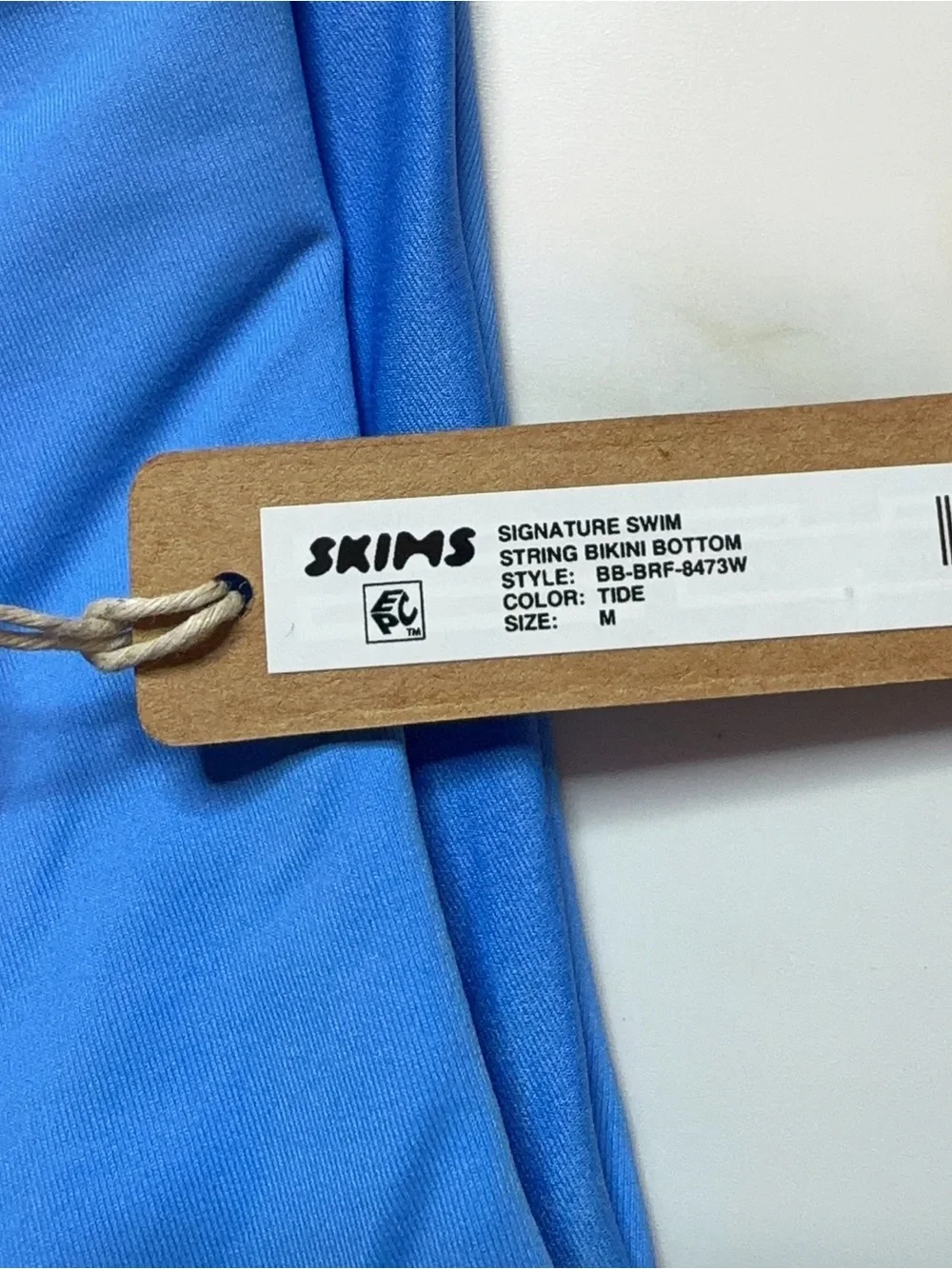 NWT Skims Signature Swim String Bikini Bottom